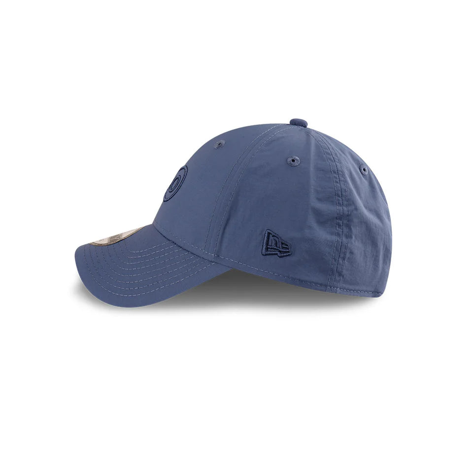 Australian Open Hat - 2025 Seasonal Performance Outline AO Indigo Blue Tennis 9Forty Strapback Cap - New Era